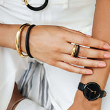 M&M Armspange Oval Collection Gold | Modell 358 L | MB3358-400L