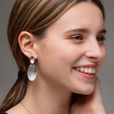 M&M Ohrhänger Pure Volume silber | Modell 465 | ME3465-100