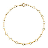 M&M Halskette Fine Line Gold | Modell 488