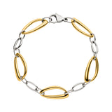 M&M Gliederarmband Oval Collection bicolor | Modell 481