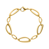 M&M Gliederarmband Oval Collection Gold | Modell 481