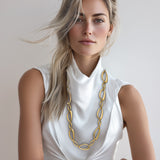 M&M lange Gliederkette Oval Collection Gold | Modell 482