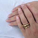 M&M Ring Oval Collection Gold | Modell 327 | MR3327-452