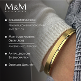 M&M Armreif Modern Glam Gold | Modell 400 | MB3432-400