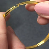 M&M Armreif Fine Line Gold | Modell 193 | MB3193-400