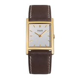 M&M Uhrenarmband mit Naht oder Kroko für M11897 | Square Line | 011897-532