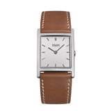 M&M Uhrenarmband mit Naht oder Kroko für M11897 | Square Line | 011897-542