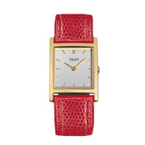 M&M Uhrenarmband mit Naht oder Kroko für M11897 | Square Line | 11897-74E