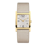 M&M Uhrenarmband mit Naht oder Kroko für M11897 | Square Line | 011897-933