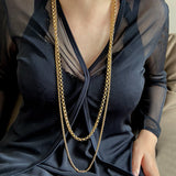 M&M lange Doppelkette Best Basics | Modell 133 | MN3133-499