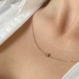 M&M Halskette Fine Line Rosé | Modell 216 | MN3216-948