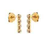M&M Ohrstecker Modern Glam Gold | Modell 373 | ME3373-400