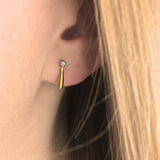 M&M Ohrstecker Modern Glam Gold | Modell 384 | ME3384-400