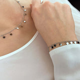 M&M Plättchen Armband Fine Line | Modell 444 | MB3444-119