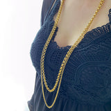 M&M lange Doppelkette Best Basics | Modell 133 | MN3133-499