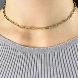 M&M Halskette Fine Line Gold | Modell 443 | MN3443-445