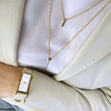 M&M Halskette Fine Line Gold | Modell 448 | MN3448-476