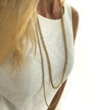 M&M lange Doppelkette Best Basics | Modell 133 | MN3133-499