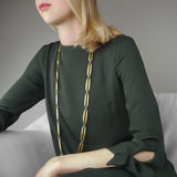 M&M lange Gliederkette Oval Collection Gold | Modell 410 | MN3426-410