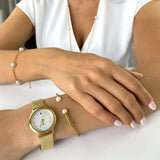 M&M Armband Ocean Collection Gold | Modell 410 | MB3410-423