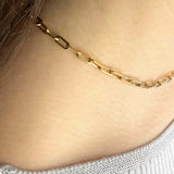 M&M Halskette Fine Line Gold | Modell 443 | MN3443-445