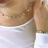 M&M Plättchen Armband Fine Line | Modell 444 | MB3444-119