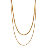 M&M lange Doppelkette Best Basics | Modell 133 | MN3133-499