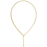 M&M lange Y-Kette Modern Glam Gold | Modell 458 | MN3458-480