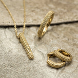 M&M Ring New Structures Gold | Modell 315 | MR3315-452