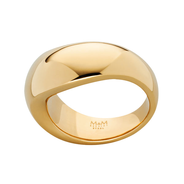M&M Ring Pure Volume Gold | Modell  212 | MR3212-452 |4041299027541