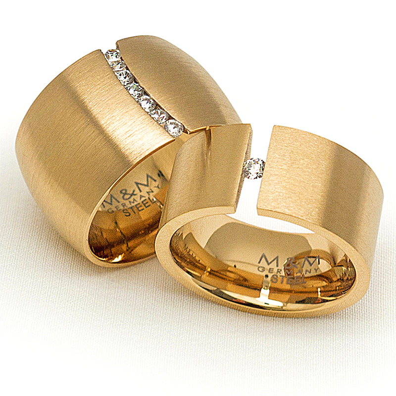 M&M Ring Modern Glam Gold | Modell  248 | MR3248-452 |4041299029002