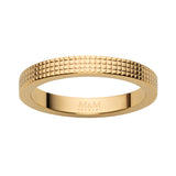 M&M Ring New Structures Gold | Modell 256 | MR3256-452