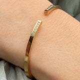 M&M Armspange Modern Glam Gold | Modell 452 | MB3452-400