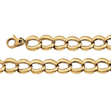 M&M Gliederarmband Pure Volume Gold | Modell 185 | MB3185-421