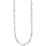 M&M lange Gliederkette Oval Collection bicolor | Modell 310 | MN3426-310