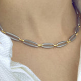 M&M Gliederarmband Oval Collection Gold | Modell 319 | MB3430-319