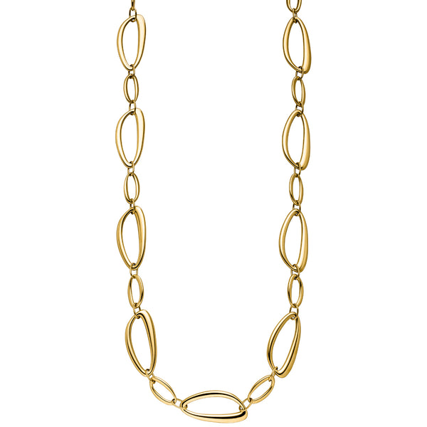 M&M lange Gliederkette Oval Collection Gold | Modell 482