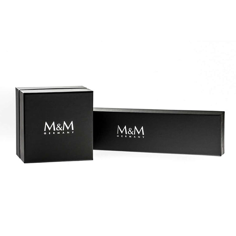 GESCHENKSET M&M Damenuhr Basic Line 40 | Modell 143 + gruenem Armband
